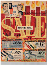 VINTAGE 1961 WESTERN AUTO SALE
