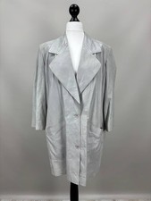 Womens vintage leather coat