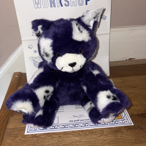 Bnwt build bear purple - a,