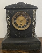 Late Victorian Black Slate &