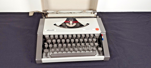 Olivetti portable typewriter - olivetti,