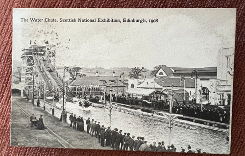 Antique postcard edinburgh - antique,
