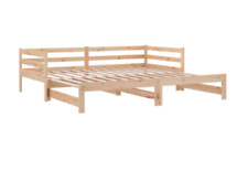 Solid pine day/sofa bed with trundle(extends to double guest bed)