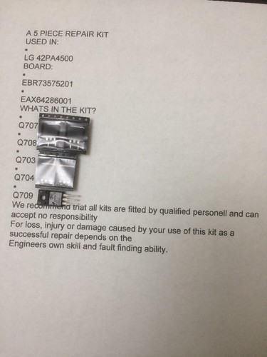 Ysus repair kit 42pa4500 - ysus,