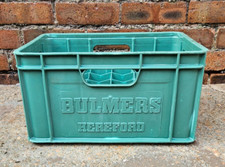 Bulmers Hereford 1990s Plastic Craft Beer Crate Mancave Holds 24 Bottles