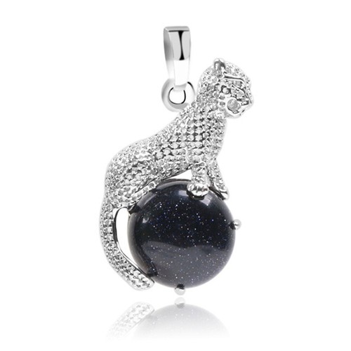 Natural crystal leopard - natural,