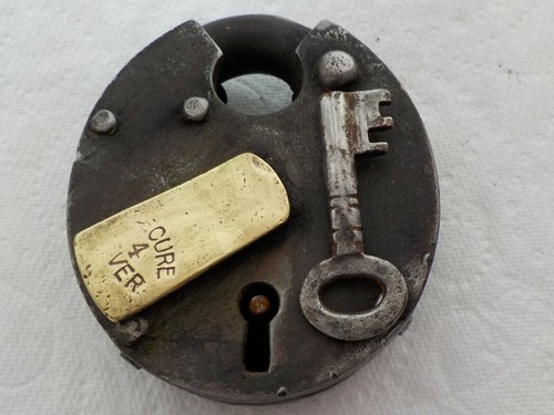 Nice antique 1930 padlock - antique,