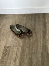 Ladies Clarks Leopard Skin