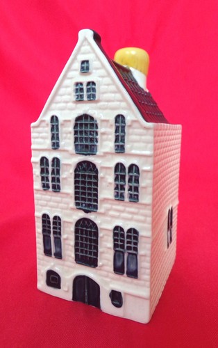 Klm bols blue delft miniature - blue,