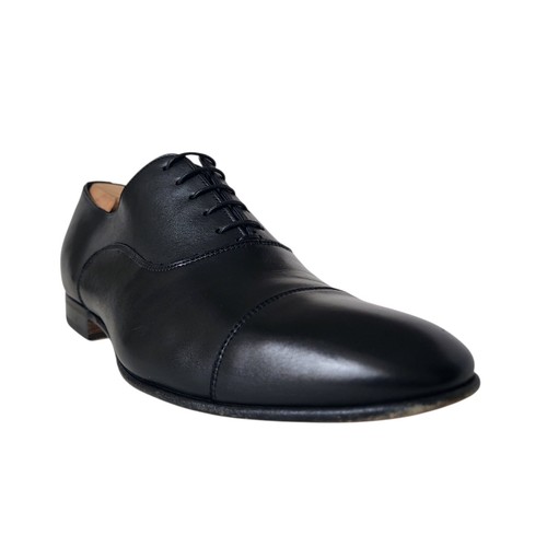 Santoni polished black - santoni,