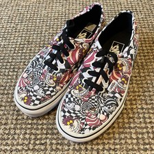 RARE Disney Cheshire Cat VANS Trainers Shoes Uk Size 3 Never Worn OOP