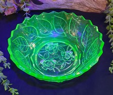 Vintage Art Deco Uranium Glass