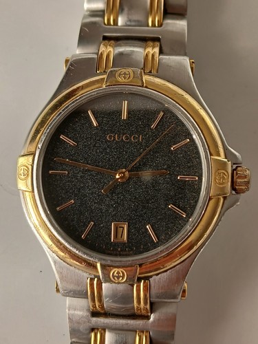 Gucci 9040m black dial - gucci,