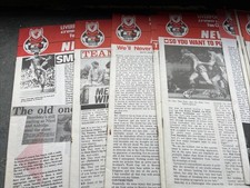Liverpool FC Crown Paints Fan Club Magazines - Job Lot Bundle