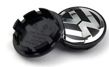 VW Golf 4 5 6 Passat/Jetta/Beetle/CC Bora 56mm Alloy Wheel Centre Cap (New)
