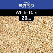 20kg White Dari Fishing Bait Carp Fishing Particle  Bird Food