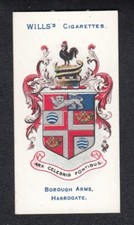 1906 British Borough Arms Card