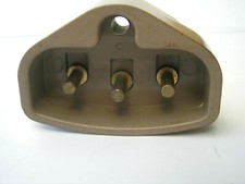 VINTAGE SINGER SEWING MACHINE MOTOR PLUG SOCKET COMPLETE 201K, 306K, 319K, 185K