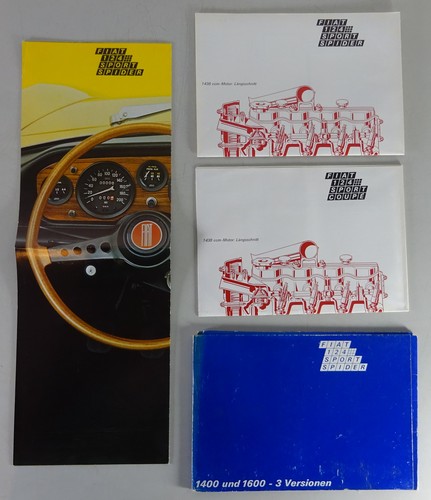 Brochure folder fiat - folder, 124
