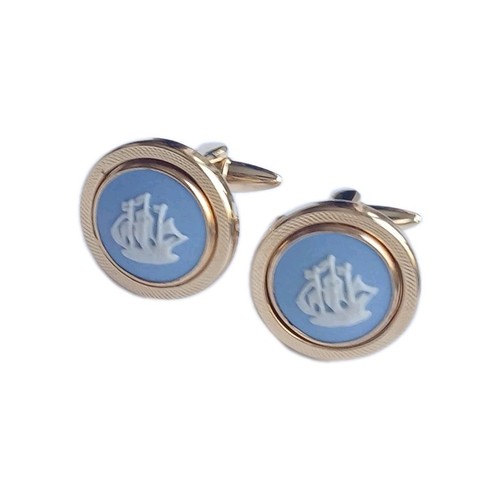 Wedgwood cufflinks jasperware - cufflinks,