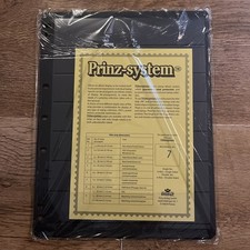 Prinz Single Sided 7 Strip Black Stock Sheets Pack of 10