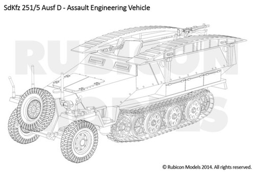 German sdkfz 251 ausf - sdkfz, d