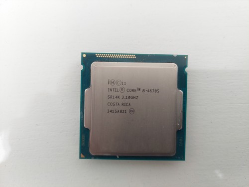 Intel core 4670s 10ghz - i5-4670s, 3.10ghz