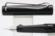 Vintage Lamy Safari Black Medium Fountain Pen, CT