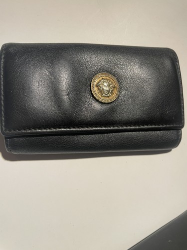 Versace medusa leather ring - versace,