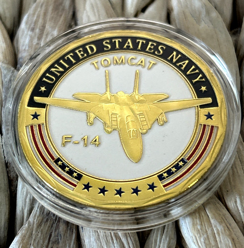 Tomcat challenge coin - f-14,