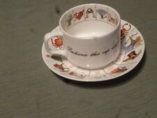 Royal Kendal Fine Bone China Fortune Teller Zodiac Cup and Saucer