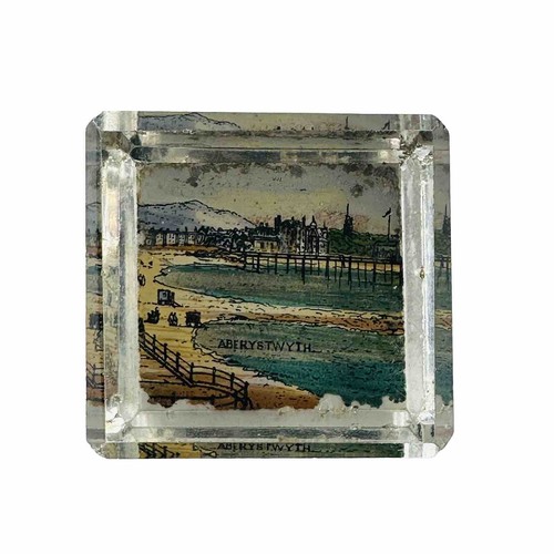 Aberystwyth wales paperweight - wales,