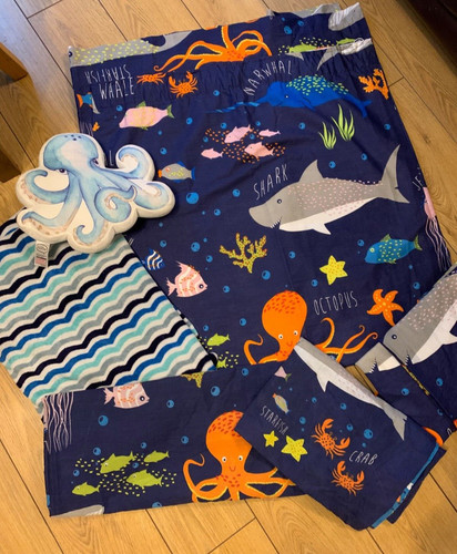 Sea life kids bedding bundle - sea,