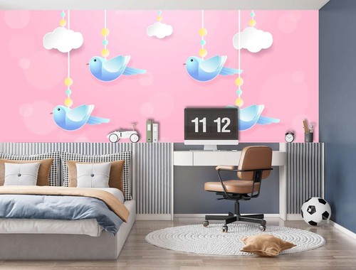Fleece photo wallpaper mural - photo,