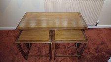 G Plan Astro Mid Century Nest of Tables in Teak Retro 1970s Scandinavian Design