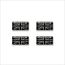 4x MINIATURE UNION JACK FLAG