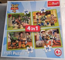 Disney Toy Story 4 Four In One Jigsaw Puzzle Complete