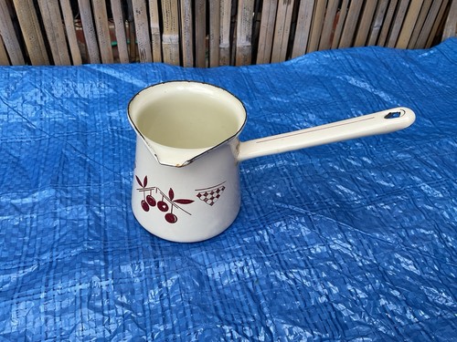 Vintage enamel turkish coffee - enamel,