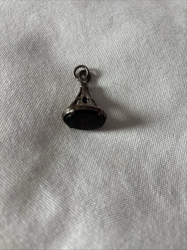 Victorian silver metal seal - silver,