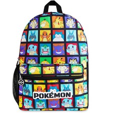 Pokemon Kids Tile Backpack