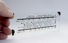 Tuning Scale Glass Facia