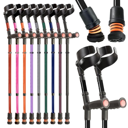 Flexyfoot crutch closed - crutch, cuff
