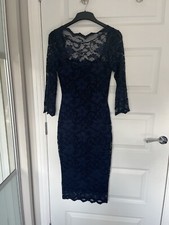 Amy Childs Blue Lace Body Con Dress 