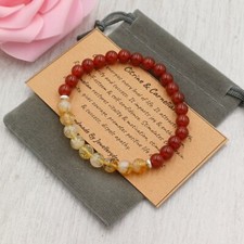CITRINE & RED CARNELIAN