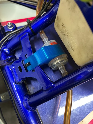 Kart fuel filter holder - filter, otk