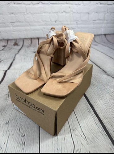 Boohoo nude suede - boohoo, strappy