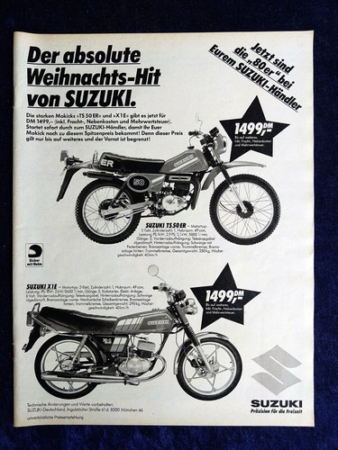 Suzuki x1e and - suzuki, er