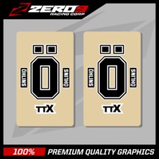 OHLINS UPPER FORK DECALS 85CC