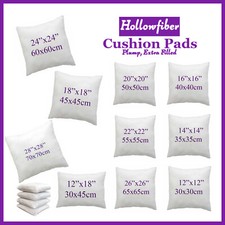 Hollowfiber Cushion Pads Insert Filler Inner Scatters Deep Filled Plump Cushions
