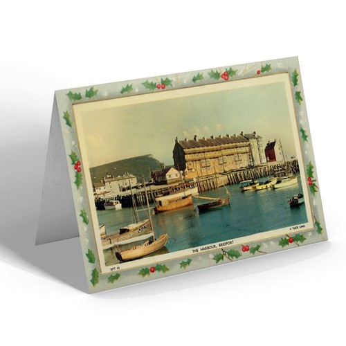 Christmas card vintage dorset - vintage,